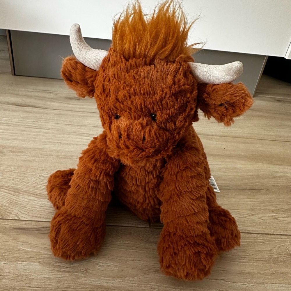 Jellycat Fuddlewuddle Highland Cow